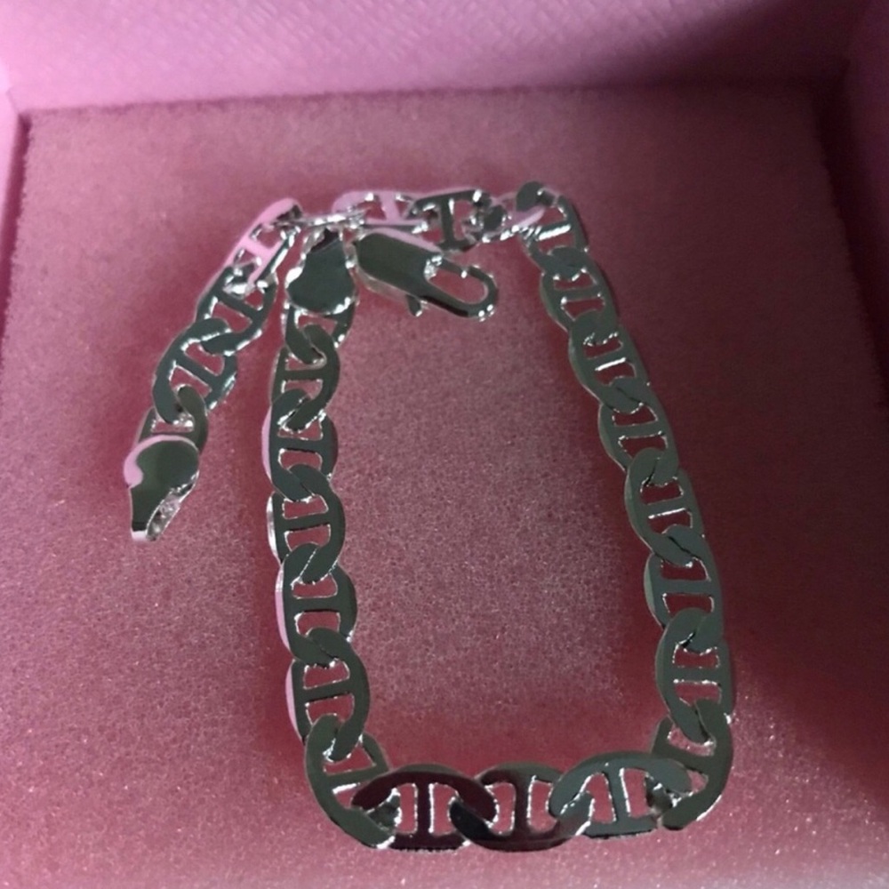 Sterling Silver Link Chain Bracelet